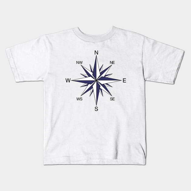 Compass Kids T-Shirt by PhotoSphere